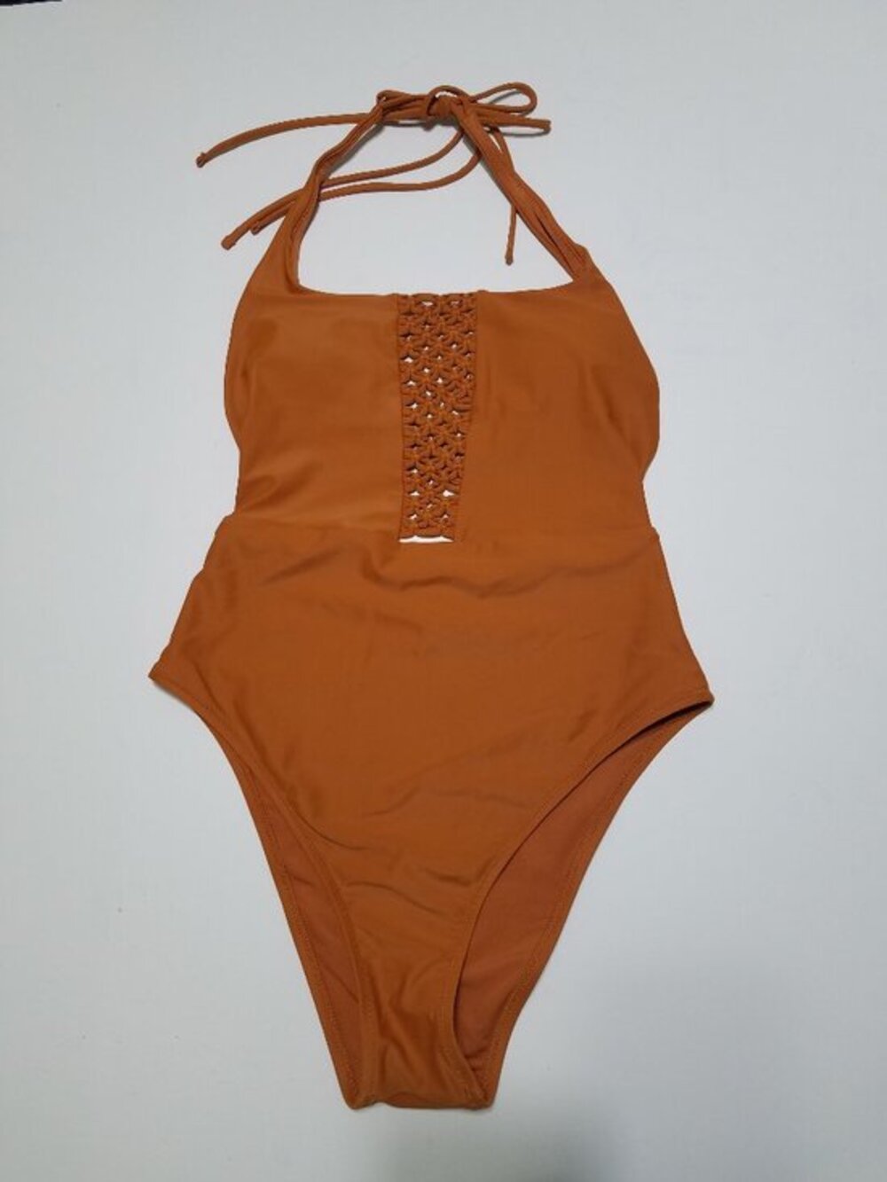 Aerie One Piece Swimsuit Orange Size S